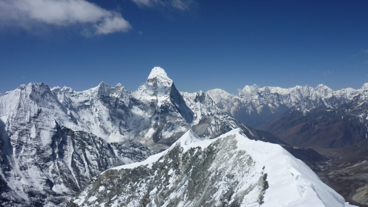 Island peak Ama Dablam Expedition in Nepal